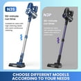 thumbnail image 2 of Lightweight Cordless Stick Vacuum Cleaner for Carpet Hardwood Floor Pet Hair, 2 of 9