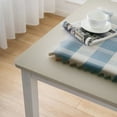 thumbnail image 4 of HAOXIT Square -Cotton Blend Table Cloth for Kitchen Restaurant Farmhouse 44''x44'', 4 of 7