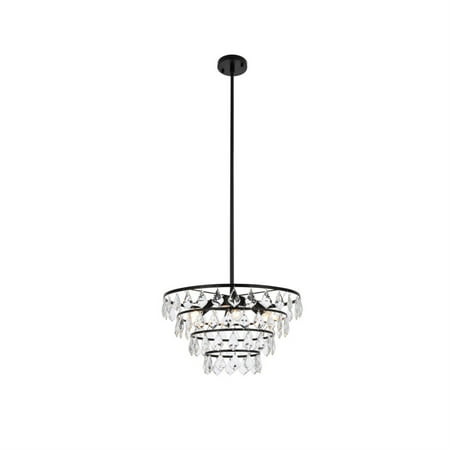 

Ella 20 inch pendant in black