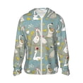 thumbnail image 2 of Lsque Cute Farm Birds UPF 50+ Lightweight Sun Protection Men's Women's Long Sleeve Shirt, Hoodie Performance -Large, 2 of 9