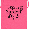 thumbnail image 4 of Inktastic Life's a Garden, Dig It Boys or Girls Baby Bodysuit, 4 of 5
