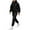 Black #A, variant on Men's Sweatpant Sets 2 Piece Hoodie Sweatsuits Love Heart Printed Valentines Day Suits Casual Jogging Outfits (M, Red)