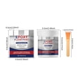 thumbnail image 3 of DPTALR High-Glossceramic Tile Effect Epoxy Floor Coating Waterproof Water-Based Epoxy Floor Paint Non-Slip Wear-withstand Long-Lasting Garage Floor Paint Ceramic Paint, 3 of 9