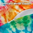 thumbnail image 4 of Tie Dye Velvet Throw Pillow Covers Set of 2 - 16x16, 18x18, 20x20 Inches - Unique Patterns for Bed, Chair for Various Occasions, 4 of 6