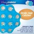 thumbnail image 3 of Como se ve en Shark Tank Drenaje de ducha para el cabello Colector de cabello Tapón para el cabello Protector de drenaje para bañera y cubierta de drenaje para colector Alternativa imprescindible Hair, 3 of 7