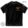thumbnail image 2 of Novelty Men's  Home Is Where You Hang Your Hat Firefighter T-shirt Black, 2 of 3