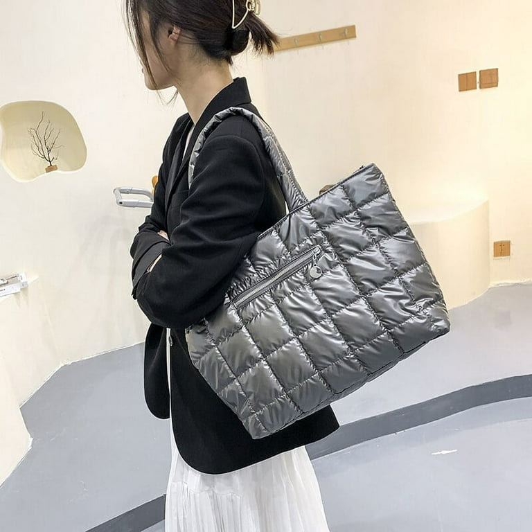 Chanel Chanel Jumbo XL Black Nylon Shoulder Shopping Tote Bag