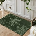 thumbnail image 4 of Tapis d'Entrée Snowflake Intérieur Non Lavable, Convient à la Décoration de Chambre, Salon, Cuisine, Salle de Bain, 4 of 5