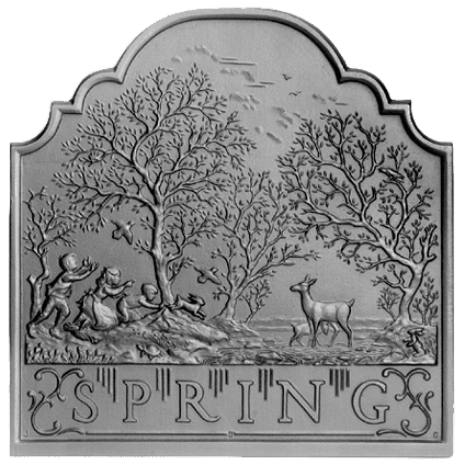 

21.5 x 21.5 Spring Fireback
