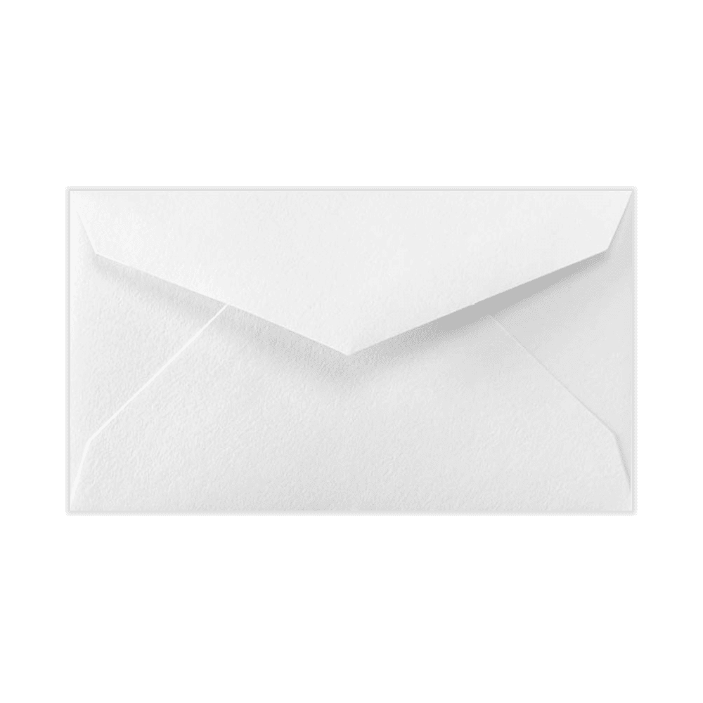 LUXPaper #3 Mini Envelopes, 2 1/8 x 3 5/8, Bright White, 50/Pack