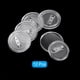 thumbnail image 3 of Uxcell 1.46inch Acrylic Button Pin Badge, 12 Set Round Pin Blank Buttons Badges Kit, Clear, 3 of 7