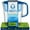 Blue, variant on Brita Large 10 Cup Water Filter Pitcher with 1 Brita Elite Filter, Made Without BPA, Huron, White