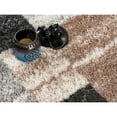 thumbnail image 5 of 7â€™ x 9â€™ Beige Modern Blocks Area Rug, 5 of 7