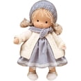 thumbnail image 2 of Ragdoll Rag Doll con caja de regalo Ragdoll con sombrero, bufanda, zapatos y más decoración lindos juguetes de muñecas de peluche para bebés y niños pequeños regalos de cumpleaños de Navidad, 2 of 5