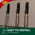 thumbnail image 5 of Command Outdoor 2 lb Capacity Stainless Steel Toggle Hooks, Decorate Damage-Free, Water-Resistant Adhesive 17065S-AWES, 5 of 8