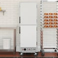 thumbnail image 3 of 33 in. Commercial Insulated Heated Holding/Proofing  Cabinet with Wire Racks and Solid Dutch Doors in Silver (KM-CHP36-WIDD), 3 of 14