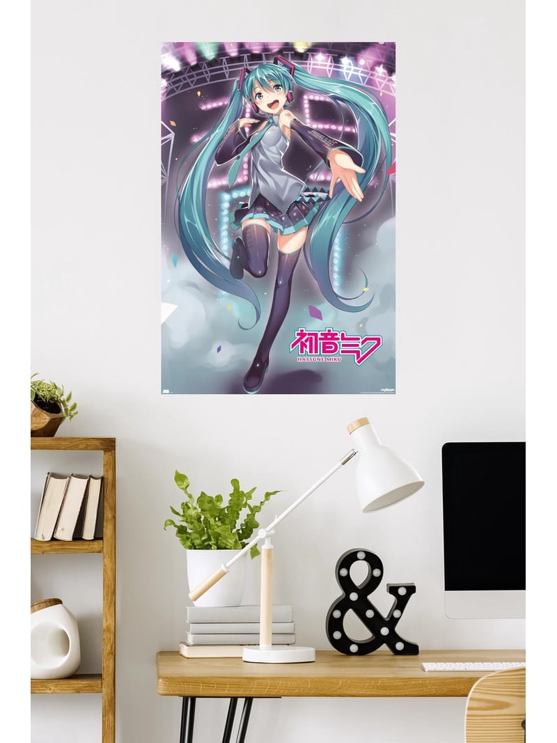 Hatsune Miku - Stage Lights Wall Poster, 22.375