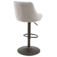 thumbnail image 2 of WHI AIR LIFT STOOL, SET OF 2, FABRIC/METAL, BEIGE, 2 of 6