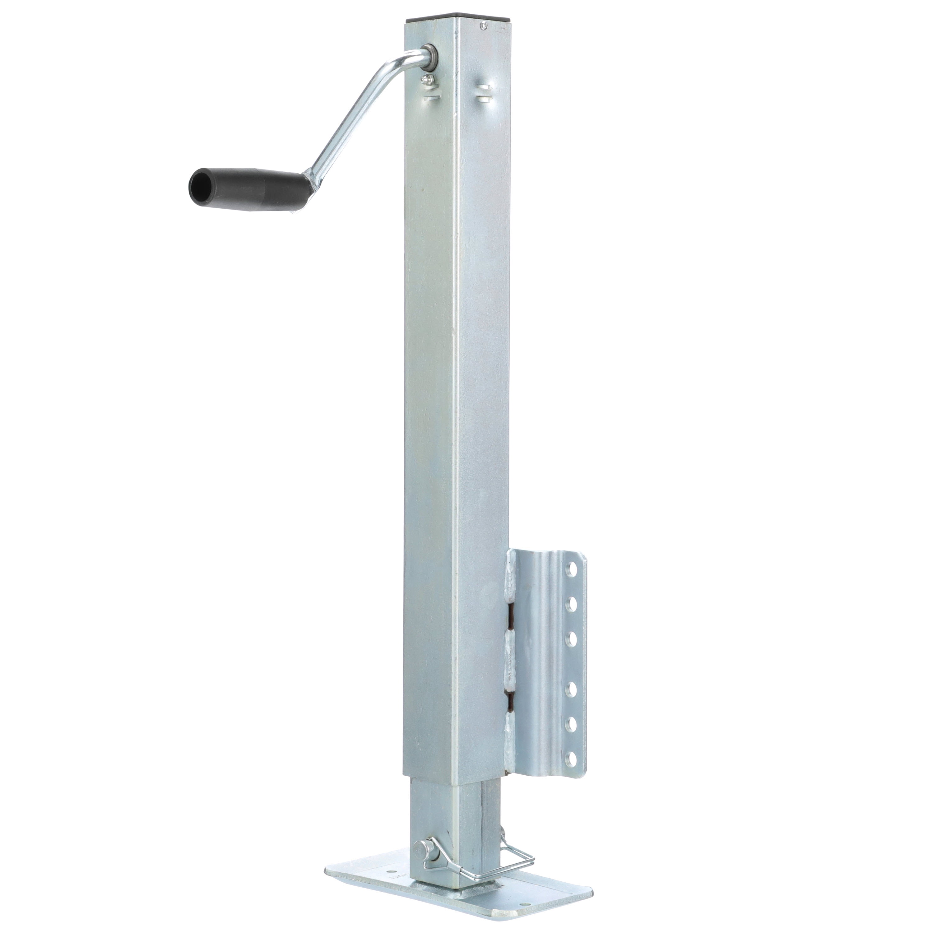 Seachoice 52051 Heavy-Duty Drop Leg Trailer Jack, Foot Plate Base, 2,500 Lbs. Max Load