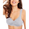 thumbnail image 3 of Playtex CRYSTAL GREY 18 Hour Ultimate Lift Support Bra, US 38C, UK 38C NWOT, 3 of 6