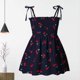thumbnail image 1 of Herrnalise Vestido sin mangas con tirantes de verano para niñas pequeñas, estampado gráfico, ropa para niños, ¡ahorros de verano!, 1 of 8