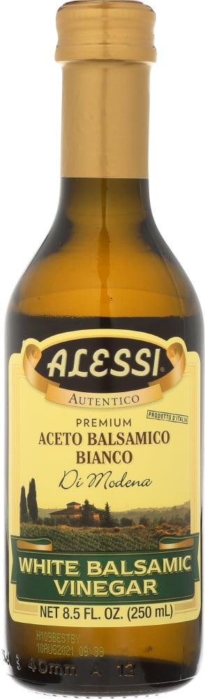 Photo 1 of Alessi Premium White Balsamic Vinegar, 8.5 fl oz (EXP: 07/18/2026)