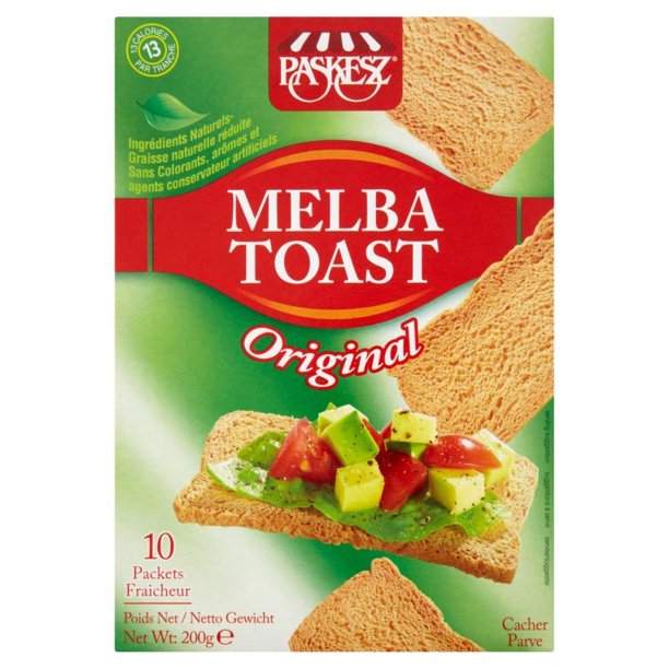 UlaREYoy Melba Toast, Original, 7 oz