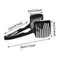 thumbnail image 3 of HBFAGFB Multipurpose Handheld Tomato Slicer, Round Fruit Vegetable Cutter, Onion Holder, 3 of 3