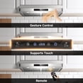 thumbnail image 3 of AMZCHF Range Hood 30 inch Insert Stainless Steel with 9 Speed Fan 900 CFM Kitchen Vent Hood,Easy to Clean, 3 of 7