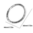thumbnail image 2 of Frame Ring Cover for Galaxy Watch 4 44mm, Stainless Steel, Scratch-resistant, for Watch Bezel Protection & Style, 2 of 4
