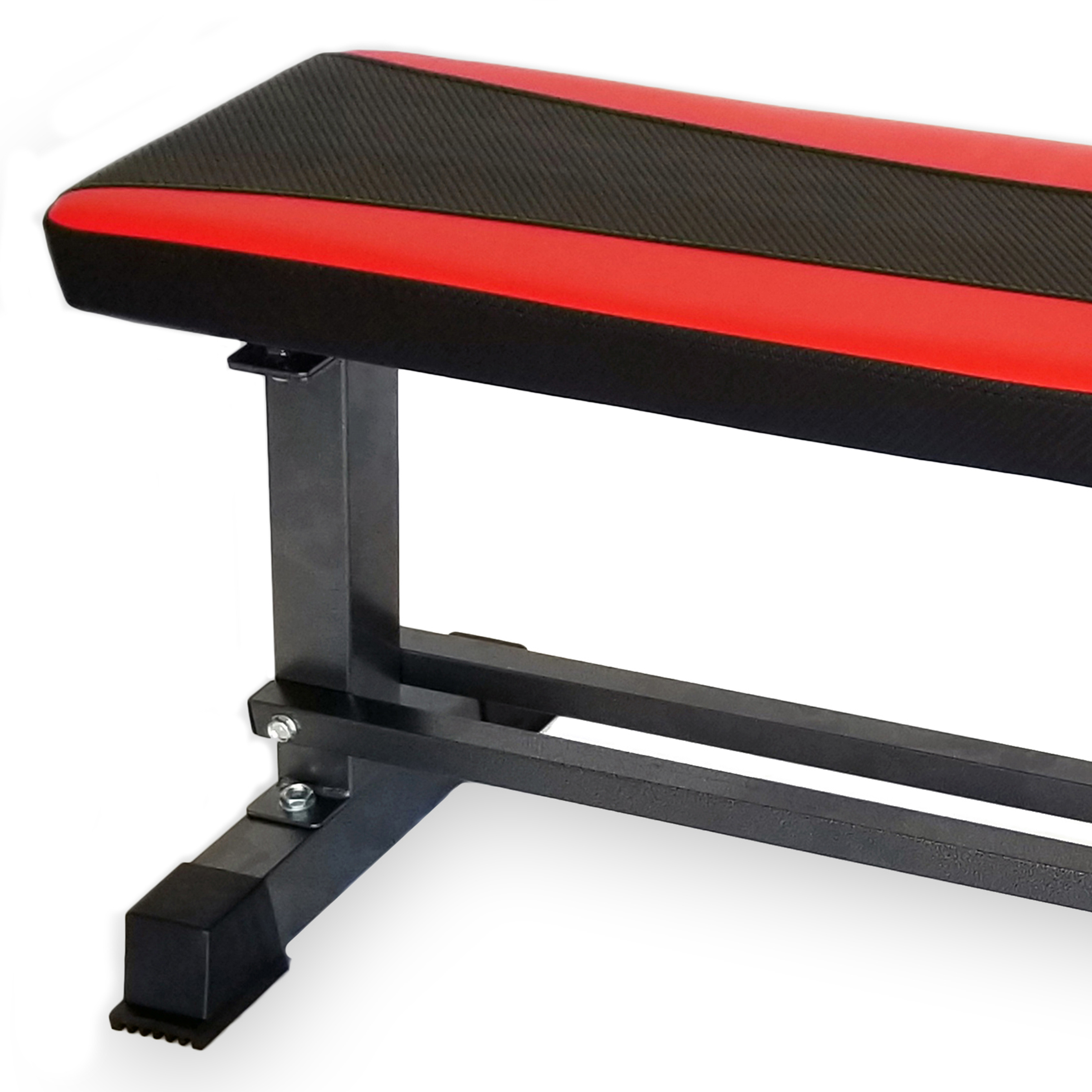 Pure Fitness Flat Bench with Dumbbell Rack, Weight Capacity 600lbs - image 4 of 6