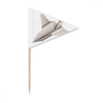 thumbnail image 1 of Origa Motif Géométrique d'Avion Cure-Dent Triangle Toppers de Cupcake Drapeau, 1 of 3