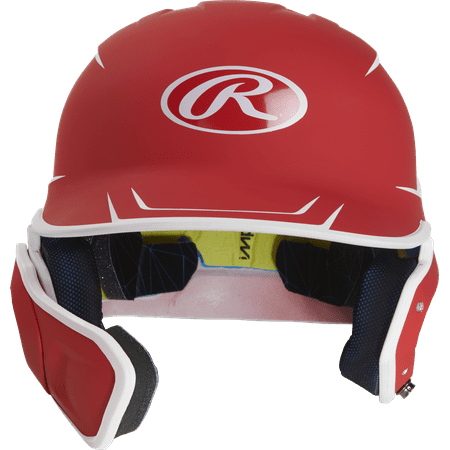 Download Rawlings Mach Junior 2-Tone Matte Baseball Helmet with LHB ...