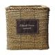thumbnail image 1 of Cesta tejida para macetas, cesta para flores, novedosa, ligera, práctica, decoración de flores Cuadrado, 1 of 9