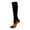 Black, variant on HNMKIU Copper Infused Compression Stockings for Women and Men Support Socks Enhanced Athletic Performance Recovery Gold,L