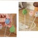 thumbnail image 5 of Naiovety 2 cucharas de dibujos animados para postres, tenedores de fruta, cucharas únicas para una experiencia elegante, vajilla con acabado Mostrada verde, 5 of 6