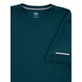 thumbnail image 2 of Athletic Works Men's and Big Men's Core Quick Dry Short Sleeve T-Shirt, up to Size 3XL, 2 of 6