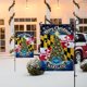 thumbnail image 3 of Bandera de Maryland para la Feliz Navidad, bandera de jardín, banderas de EE. UU. para casas, bandera decorativa para interiores y exteriores, 3 of 5
