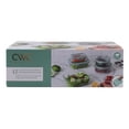 thumbnail image 5 of Cook with Color 12-Piece Glass Food Storage Container Set with Lids, Airtight & Leakproof, Sage Green, 5 of 5
