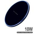 thumbnail image 1 of Wireless Charger [2021 Intelligent Chip] Qi-Certified 15W/7.5W Fast Wireless Charging Pad Compatible with All Qi-enabled Android and IOS phones (Black), 1 of 1