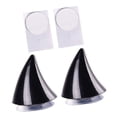 thumbnail image 4 of 2 Pcs Autocollants de Décoration pour Casque Petit Noir, 4 of 6