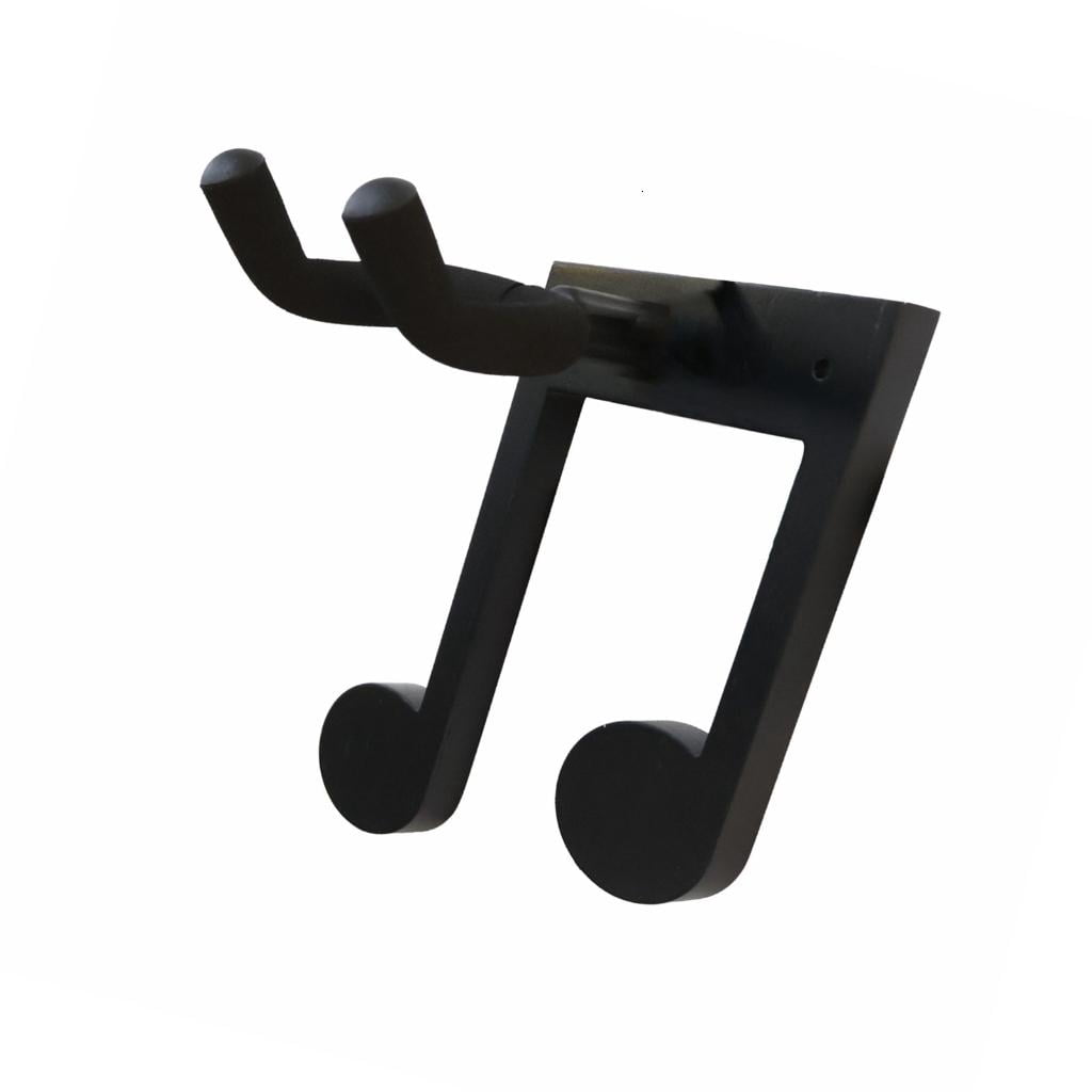 Guitar Wall Hangers Holder Display Stand Note Shape Guitar Hook Adjustable Display Stand Wall Ukulele Storage Rack