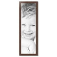 thumbnail image 2 of ArtToFrames 15" x 49" Honors Mahogany with Gold Picture Frame, 15x49 inch Brown Wood Poster Frame (WOM-5156), 2 of 7