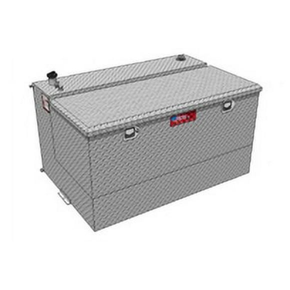 RDS Tanks Liquid Transfer Tank 72367 DOT Approved; Gasoline or Diesel; Combo; 95 Gallon Capacity; Diamond Tread; Aluminum