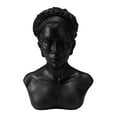 thumbnail image 3 of Soporte de exhibición de joyas, busto, organizador de colgantes, maniquí, modelo de busto, escultura para Negro, 3 of 9