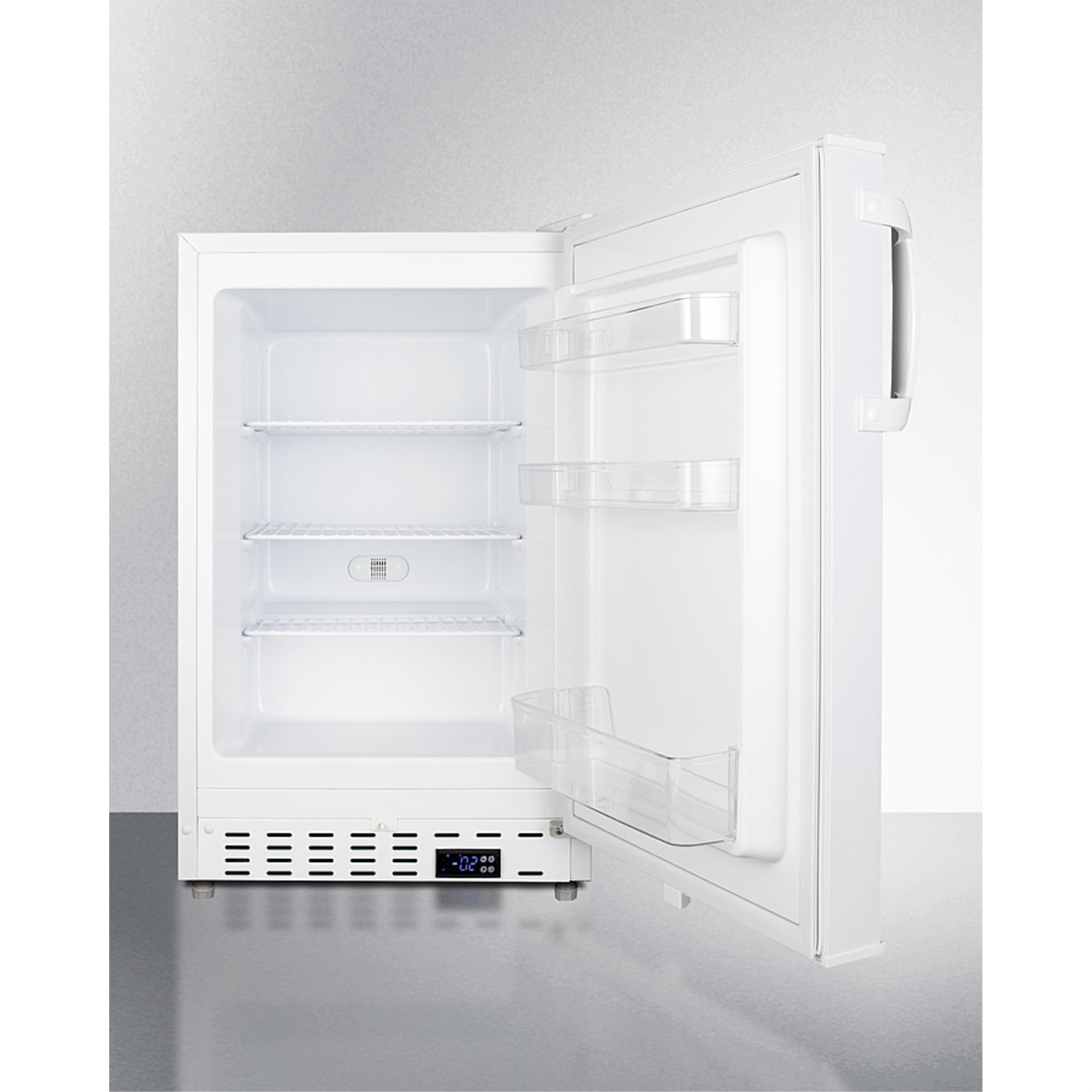 Summit Alfz36 21 Inches Wide 2.68 Cu. Ft. Built-In / Free Standing Upright Compact Freezer -