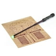 thumbnail image 2 of Wizarding World: Deluxe Lumos Wand - Harry Potter - 14" Hand-Painted Replica, Multi-Color LED Tip, Spell Poster, Collectible Toy, App Photo Play, 2 of 9
