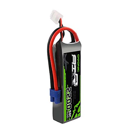 Ovonic 3s Lipo Battery 50C 2200mAh 11.1V Lipo Battery with EC3 Connector for RC Airplane Helicopter Quadcopter FPV Racing Drone
