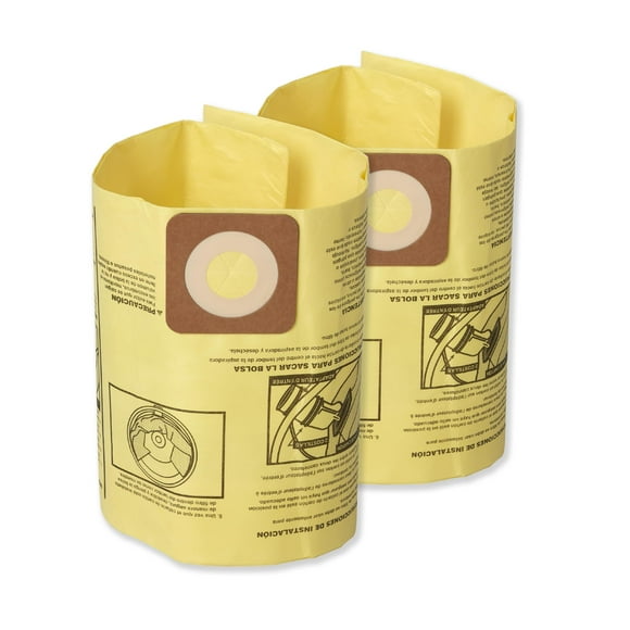 Bolsas de recolección de polvo CRAFTSMAN CMXZVBE39970, paquete de 2, 6 a 10 galones