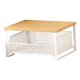 thumbnail image 5 of Soporte para impresora multifuncional que ahorra espacio y es resistente. Ideal como regalo. Estante para impresora de escritorio. Blanco, 5 of 9